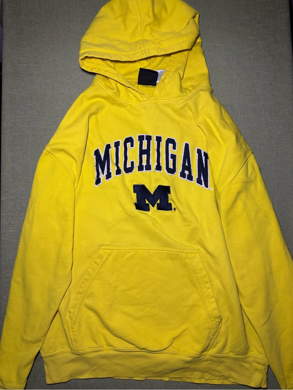 Michigan Hooded Sweatshirt - Yellow